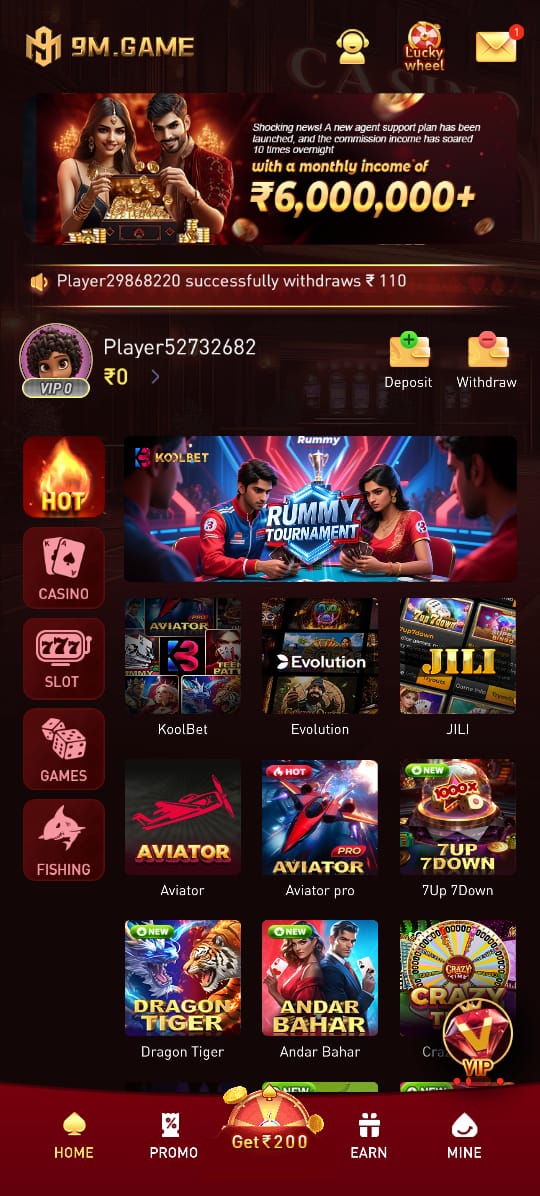 9M Game APK Casino