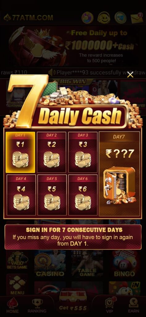 777ATM Game App