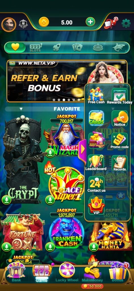 YONO NETA VIP GAME