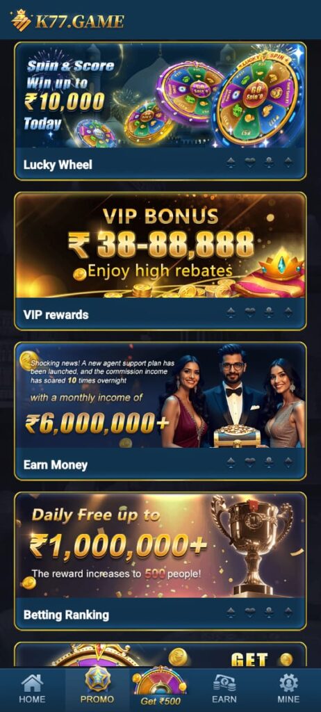 K77 GAME APK Online