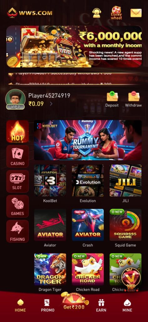 WW5 Game APK Jackpot