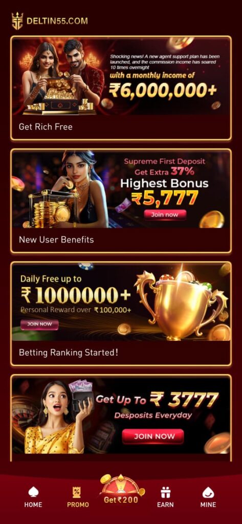 Deltin55 Game app