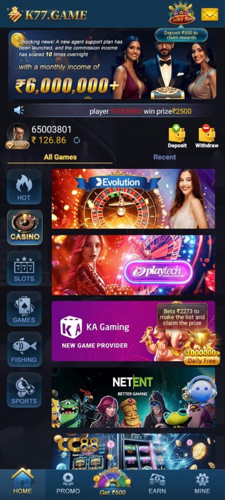 K77 Game